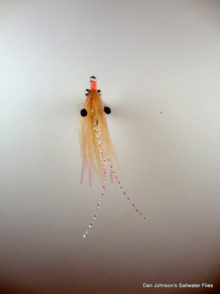 Ghost Shrimp - Tan Pink, Brass Eye  IF571