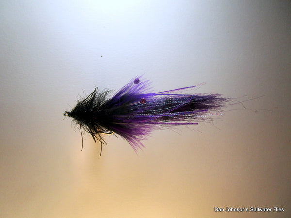 Redfish Tickler -Purple Black IN279