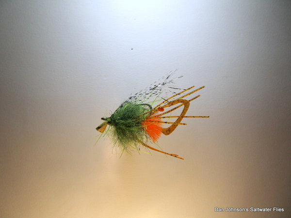 WMD Triggerfish Fly - Olive Pumpkin IF572