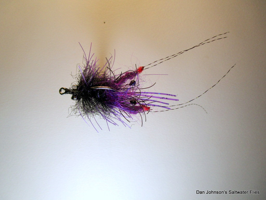 Tarantula Crab - Black Purple  CB054A