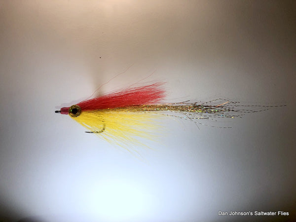 Leftys Shark Fly - Red Yellow  GS036