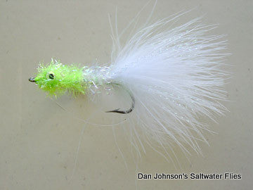Redfish Blossom - Chartreuse White  IN050