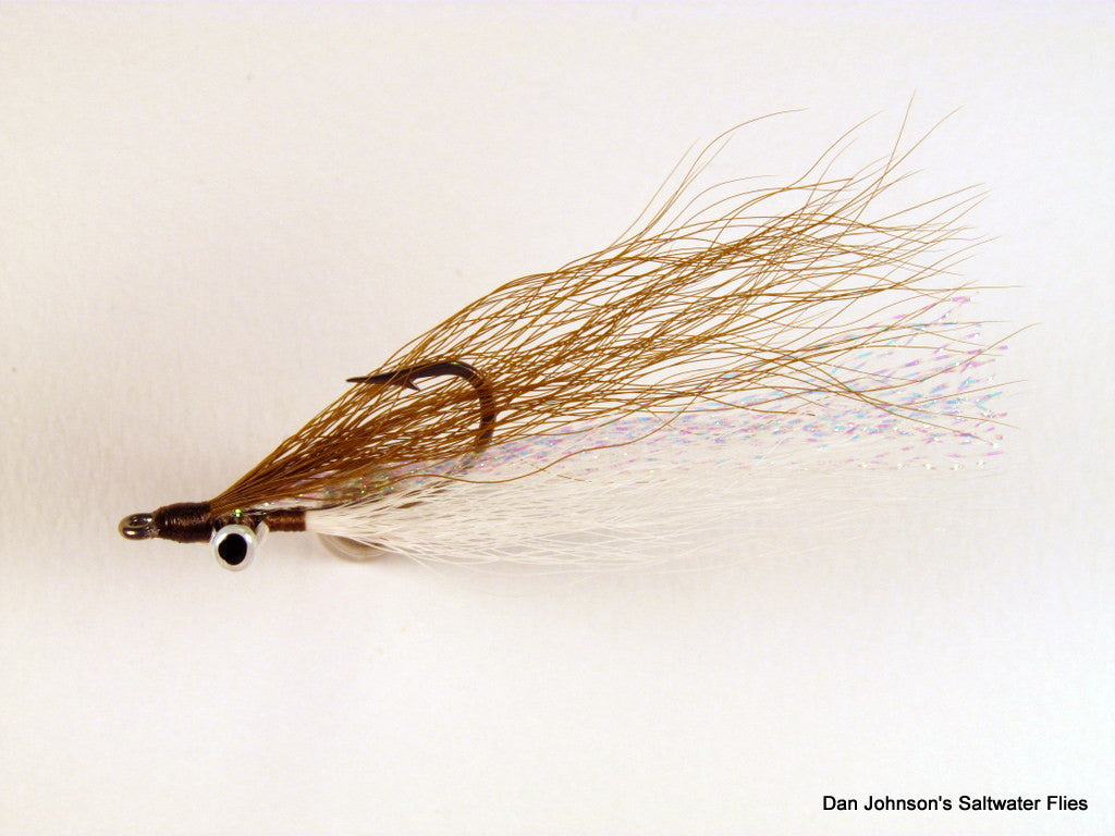 Clouser Minnow - Olive White  IN075