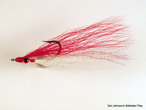 Clouser Minnow - Red White  IN079