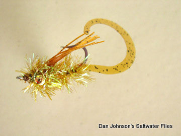 Redfish Wiggletail - Olive  IN086