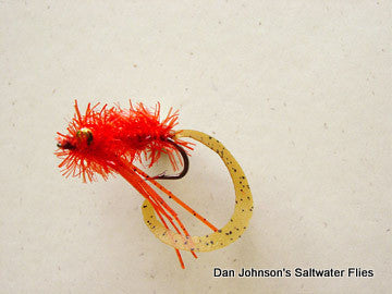 Redfish Wiggletail - Orange  IN088