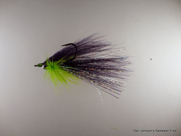 Bearded Clouser - Purple Chartreuse IN161