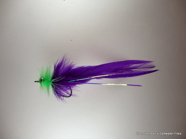 Deep Silhouette - Chartreuse Purple IN197