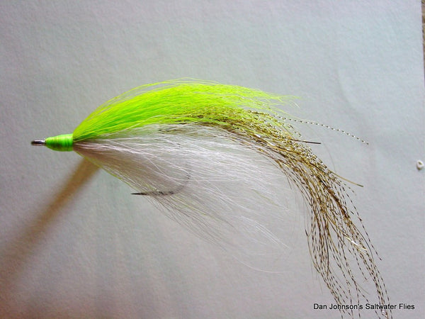 Lefty's Shark Fly - Chartreuse  GS037