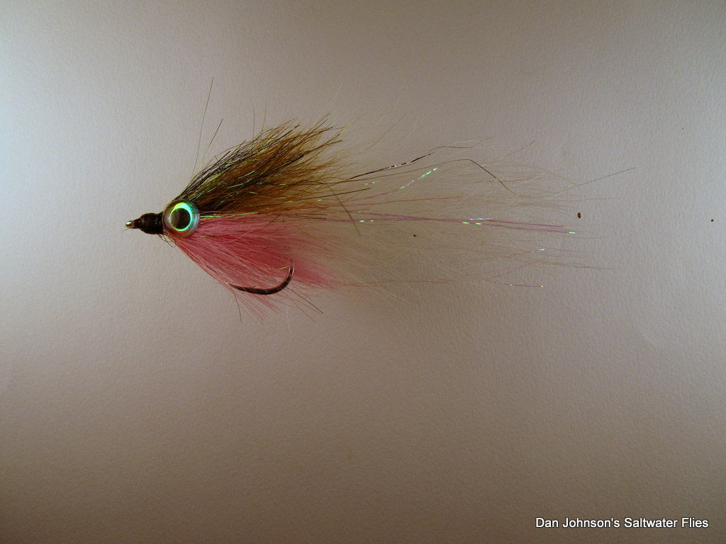 Bucktail Deceiver - Olive Pink White NES74