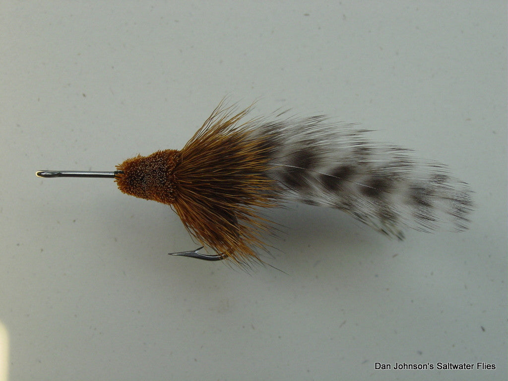 Pusherhead Tarpon - Cockroach TP014C | CustomSaltwaterFlies