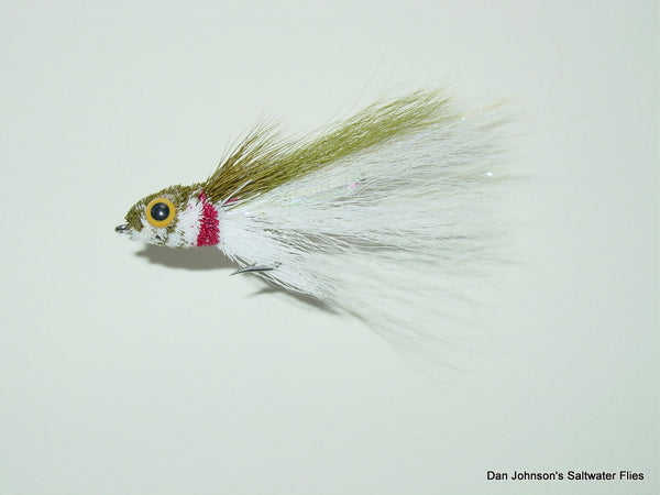Rattle Mullet - Olive White  GS001C