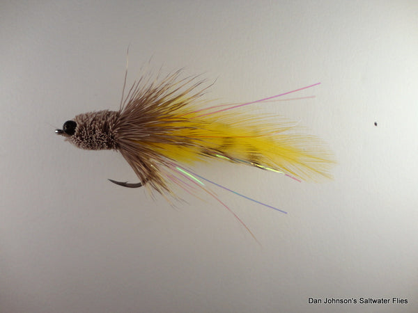 Mouse Tarpon - Natural/ Yellow  TP012