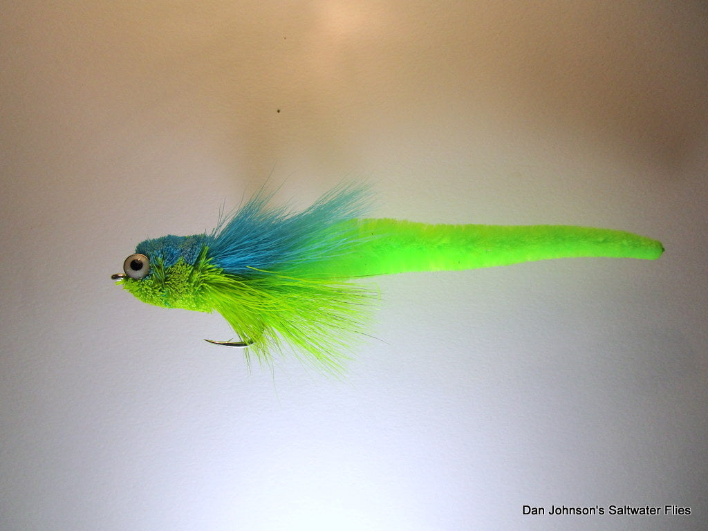 Dragon Tail Tarpon Andino - Blue Chartreuse  TP082