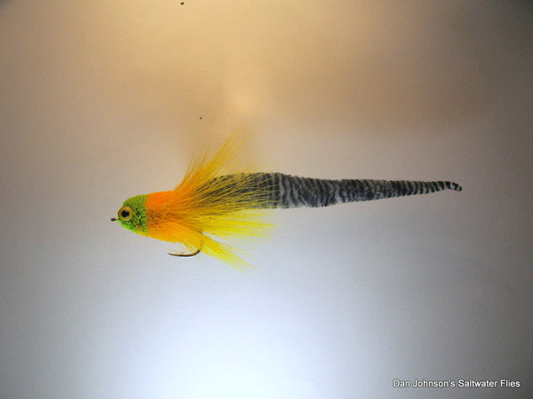 Dragon Tail Tarpon Andino - Huff's White Lightning  TP086