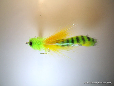 Brush Bunny - Chartreuse Yellow Barred Chartreuse TP103