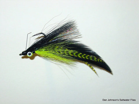 Golden Dorado DeClouser - Chartreuse Black  IF030