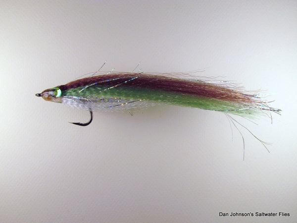 Ultrahair Baitfish Brown Green White IF076A