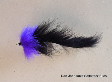 Tarpon Bunny - Purple Black  TP030